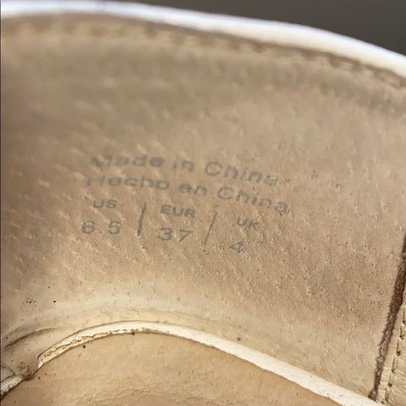 White and gold loafers - Picture 5 of 5